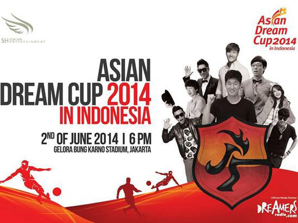 Besok, Promotor Umumkan Line Up Final Asian Dream Cup 2014!
